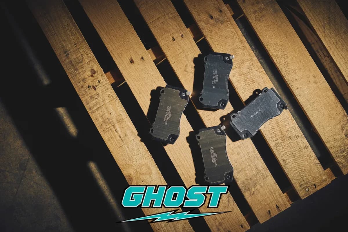 Ghost Brakes pad bedding and dust