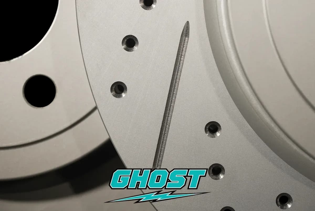 Diamond Slotted Rotors — Ghost Brakes technology