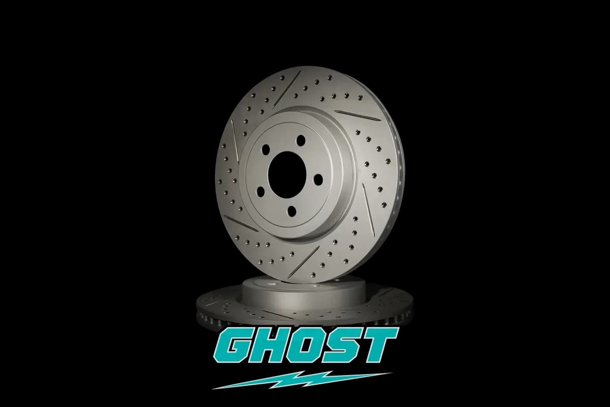 Drilled and Slotted Rotors — Ghost Brakes technology